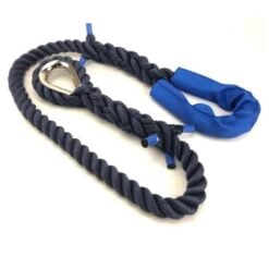 rs navy blue softline multifilament mooring strops