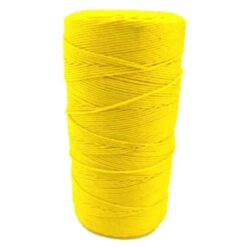 Yellow Twisted Nylon Seine Twine - 1100'/Roll