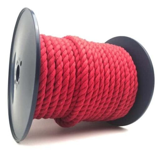 rs red natural cotton rope 3