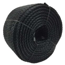 50mm Black Polypropylene Rope, Poly Rope Coils, Cheap Nylon