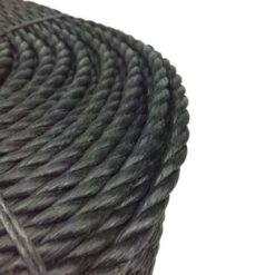 rs black polypropylene rope 4