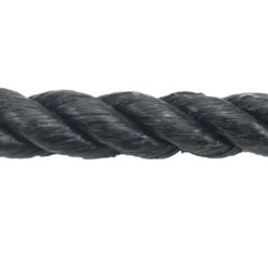 rs black polypropylene rope 5