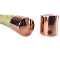 rs copper bronze decking rope fitting cap end 3