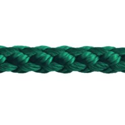rs emerald green braided polypropylene rope 1