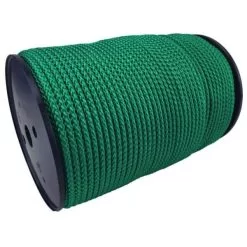 rs emerald green braided polypropylene rope 3