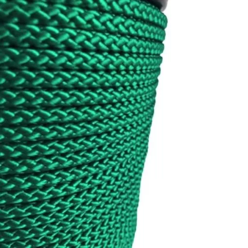 rs emerald green braided polypropylene rope 4