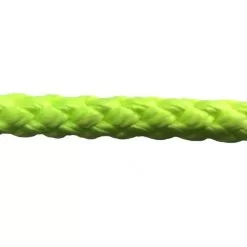 rs fluorescent yellow braided polypropylene rope 1