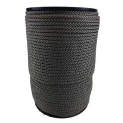 rs grey braided polypropylene rope 2