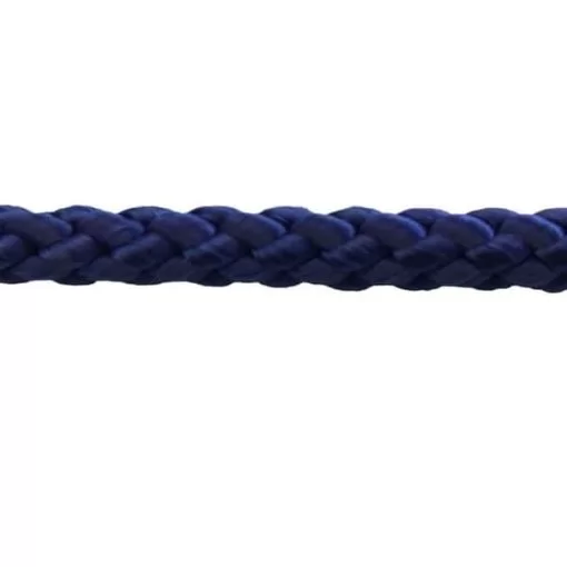 rs navy blue braided polypropylene rope 1