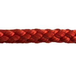rs orange braided polypropylene rope 1