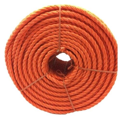 rs orange polypropylene rope 3