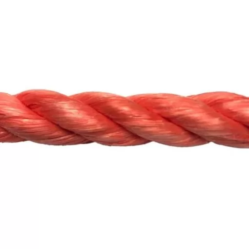 rs orange polypropylene rope 5