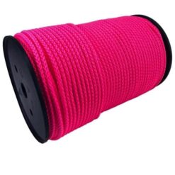 Pink Braided Nylon String Line - 500 ft Length - Size #18, Women's, Size: #18 - 500 Foot Length