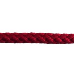 rs red braided polypropylene rope 1