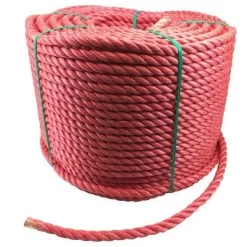 rs red polypropylene rope 3