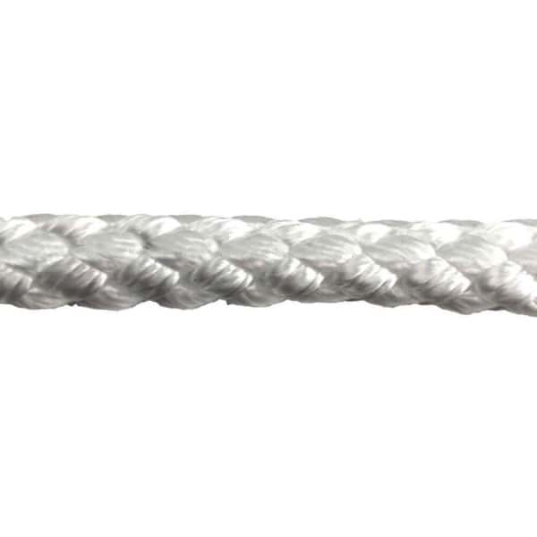 6mm White Braided Polypropylene Rope (By The Metre) - RopeServices UK