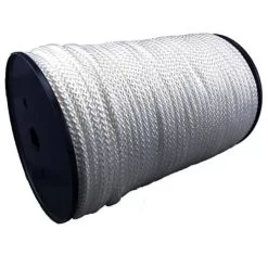 rs white braided polypropylene rope 3