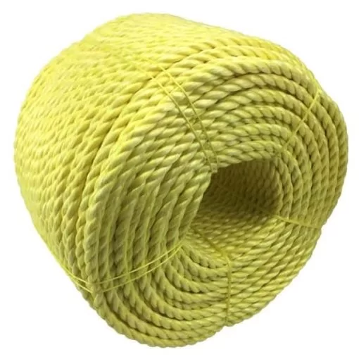 rs yellow polypropylene rope 2