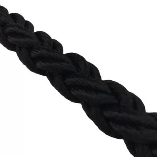 rs black 8 strand nylon rope 4