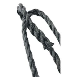 rs black polypropylene plain rope halter 4