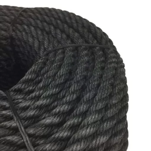 rs black staplespun rope 4