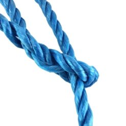 rs blue polypropylene plain rope halter 5