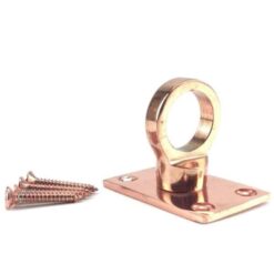 rs copper bronze decking rope fitting eye plate 2