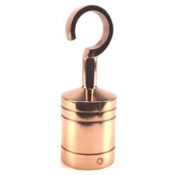 rs copper bronze decking rope fitting hook and eye plate 5 1