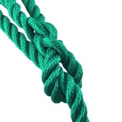 rs emerald green softline plain rope halter 5