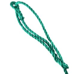 rs green polypropylene plain rope halter 3