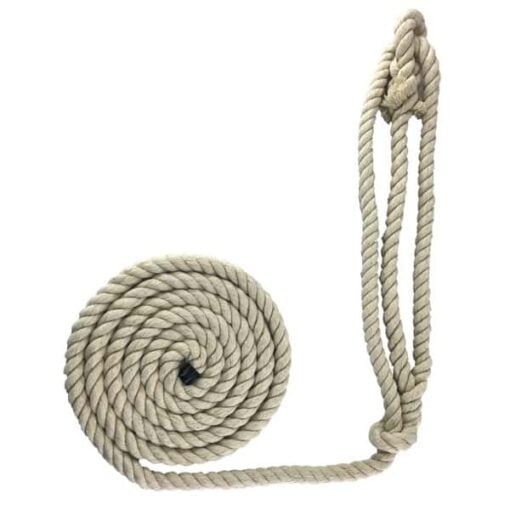 rs natural cotton plain rope halter 2