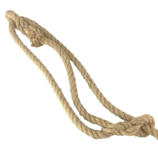 rs natural jute plain rope halter 3