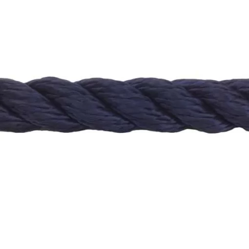 rs navy blue 3 strand nylon rope 5