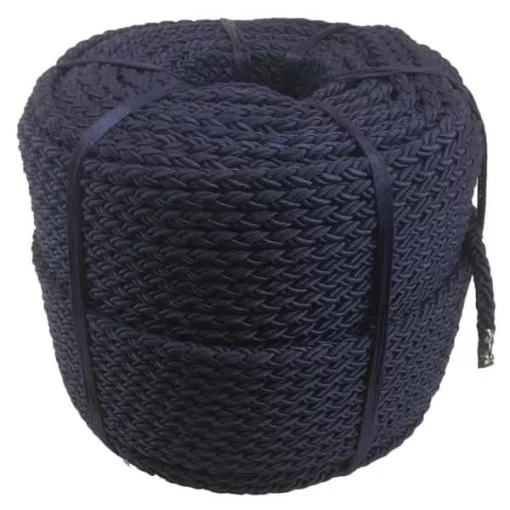 rs navy blue 8 strand nylon rope 3