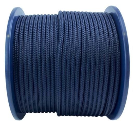 rs navy blue double braided polyester 3