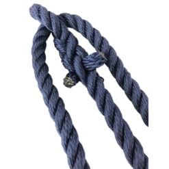 rs navy blue nylon plain rope halter 4