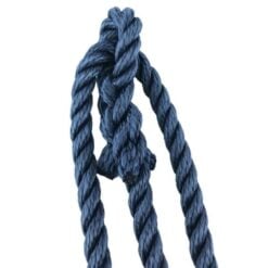 rs navy blue softline plain rope halter 4