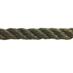 rs olive 3 strand nylon rope 5