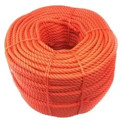 rs orange polyethylene rope 2