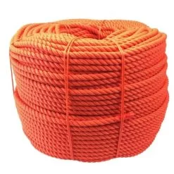 rs orange polyethylene rope 4