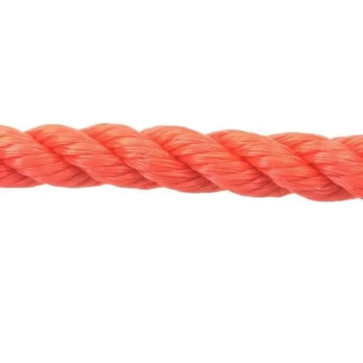 rs orange polyethylene rope 5