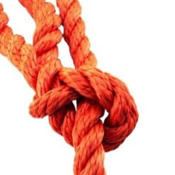 rs orange softline plain rope halter 5