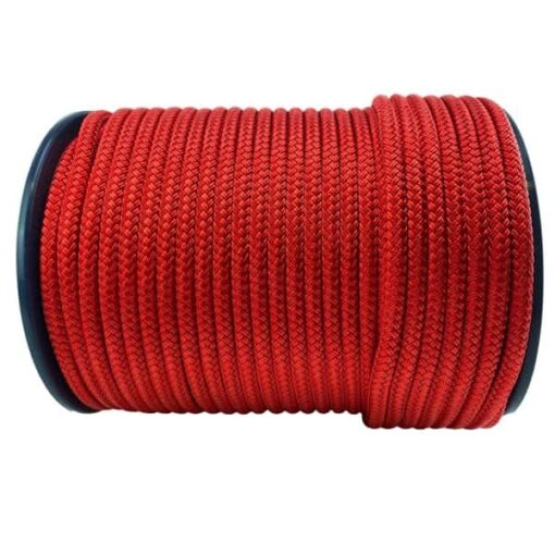 rs red double braided polyester 3