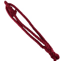 rs red natural cotton plain rope halter 3