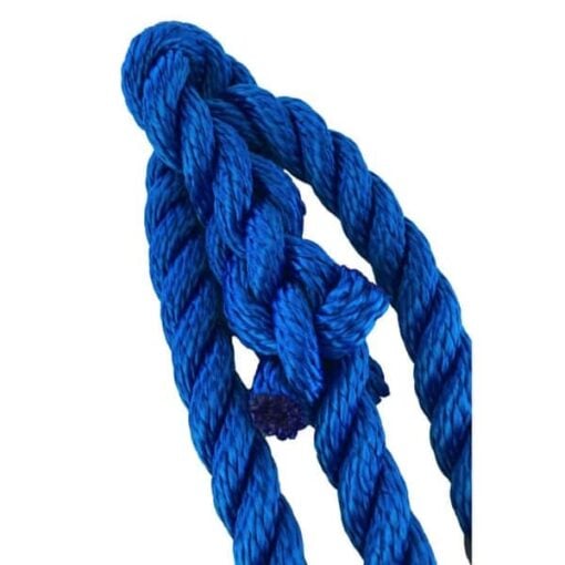 rs royal blue softline plain rope halter 4