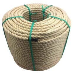 6mm Natural Jute Rope (220 Metre Coil) - RopeServices UK