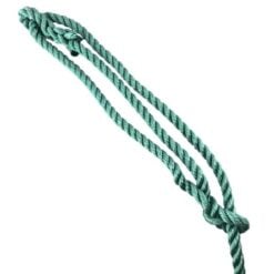 rs teal softline plain rope halter 3