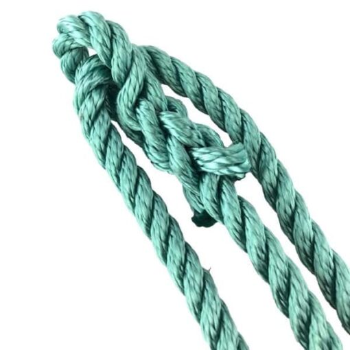 rs teal softline plain rope halter 4