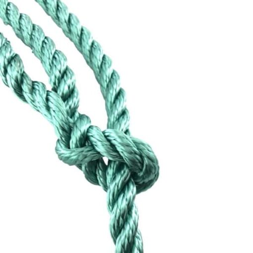 rs teal softline plain rope halter 5