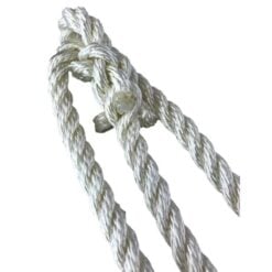 rs white nylon plain rope halter 4